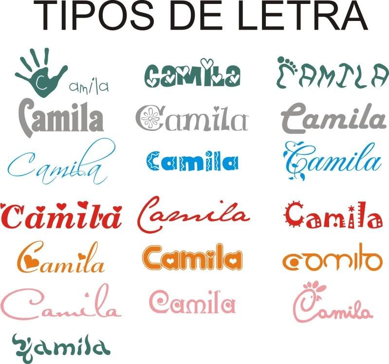 SI NO TE GUSTA NINGUN TIPO DE LETRA TE LA PUEDO HACER CON CASI ...