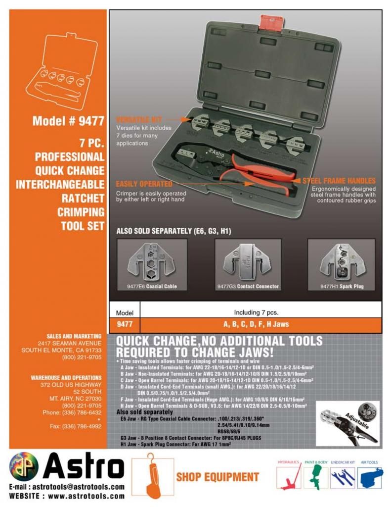 AP 3059 Astro Pneumatic