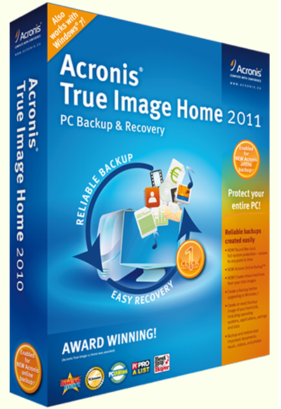 acronis true image home 2011 windows 7 64 bit