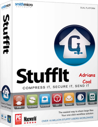 StuffIt Deluxe® gives you all the features you need to 