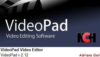 VideoPad Video Editor Software