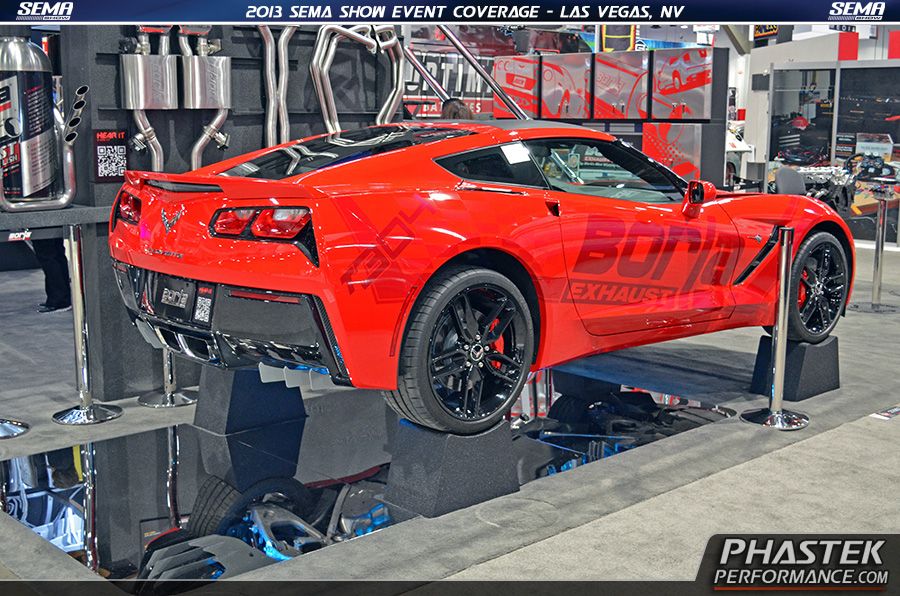 2014 C7 Corvette Custom SEMA Show at 2013 SEMA Show Camaro Pictures by Phastek