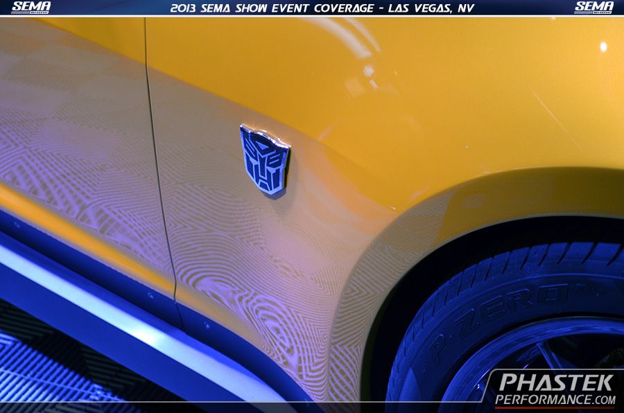 Transformers 4 Bumblebee 4 Camaro at 2013 SEMA Show Camaro Pictures by Phastek