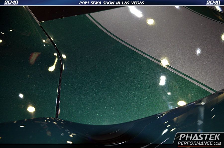 2015 Camaro Green Flash Edition at SEMA 2014