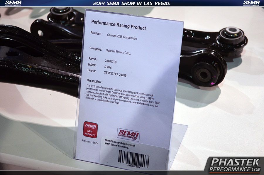 SEMA 2014 Hot New Camaro Parts for sale