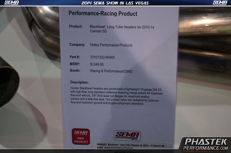 SEMA 2014 Hot New Camaro Parts for sale