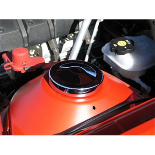 Smooth Chrome Billet Strut Tower Cap Set CA0017SC fits 20102015 Camaro