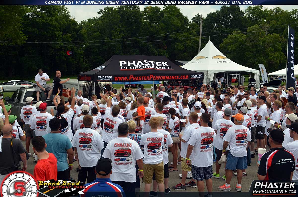 Saturday Phastek Free T-Shirt & Raffle - 2015 Camaro Fest VI Bowling Green Kentucky Pictures Photos