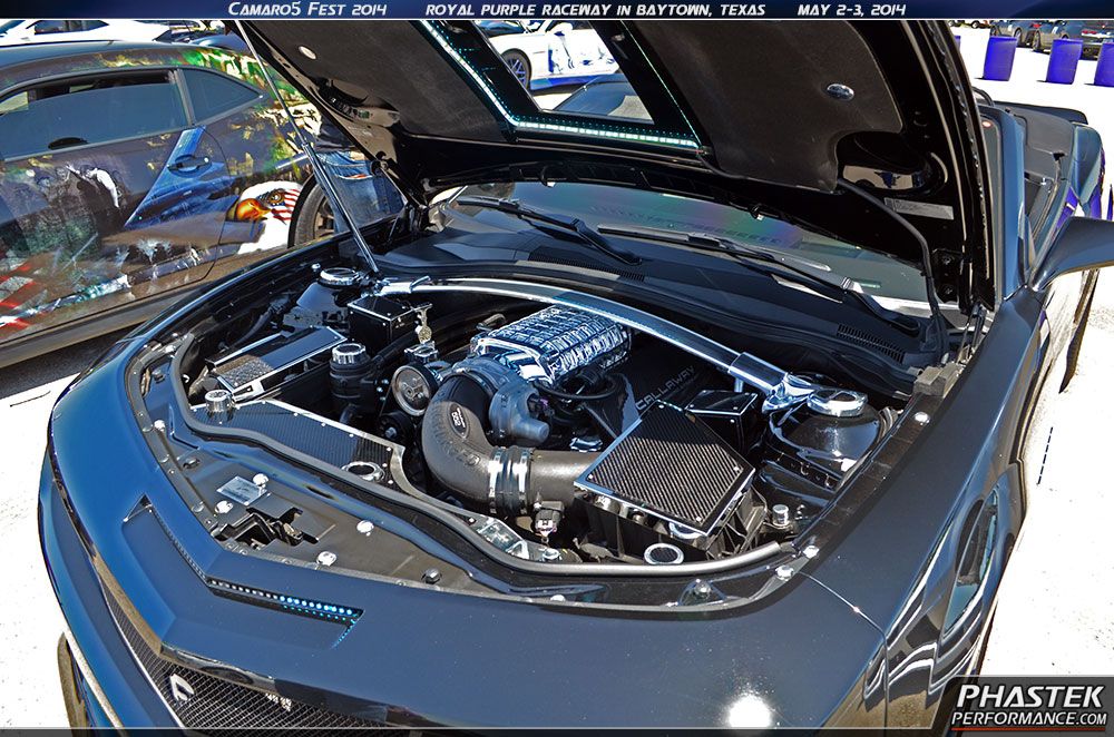 2014 Camaro 5 Fest V in Baytown Texas Car Show Camaro Underhood Pictures