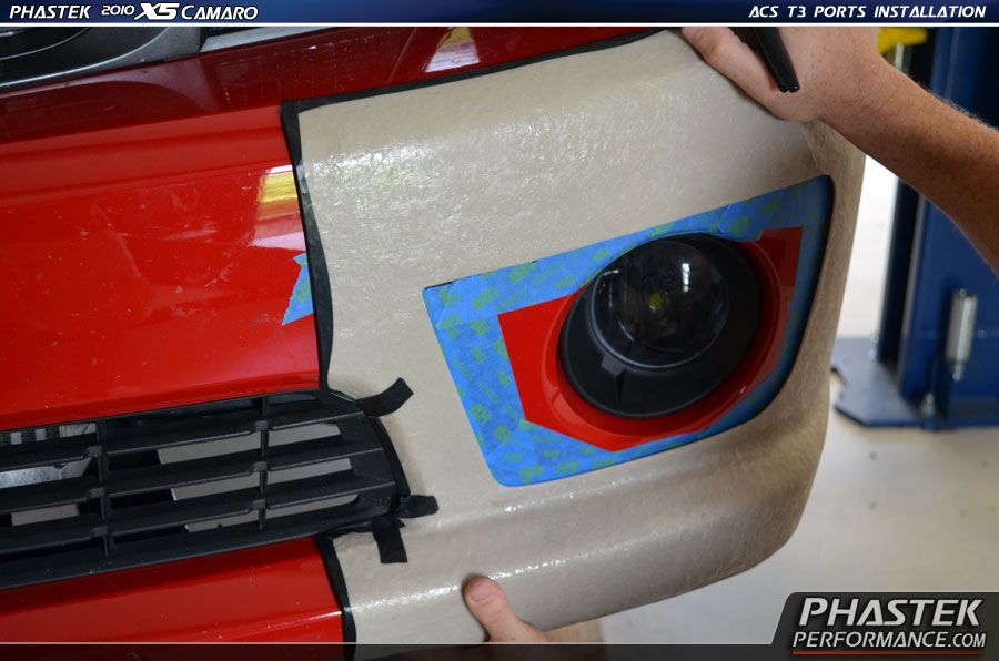 2010 Camaro ACS T3 Bumper Ports Self Install How To Pictures DIY