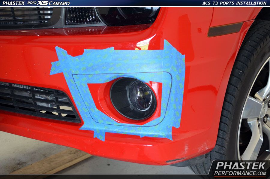 2010 Camaro ACS T3 Bumper Ports Self Install How To Pictures DIY