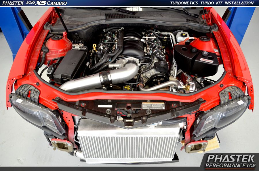 Phastek Performance 2010 X5 Camaro SS Turbonetics Turbocharger Turbo Kit Installation pictures info