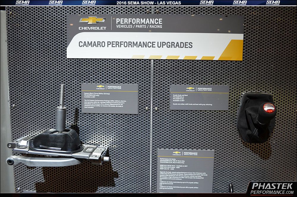 2016 SEMA Show - 2017 Camaro GM Factory Parts and Accessories