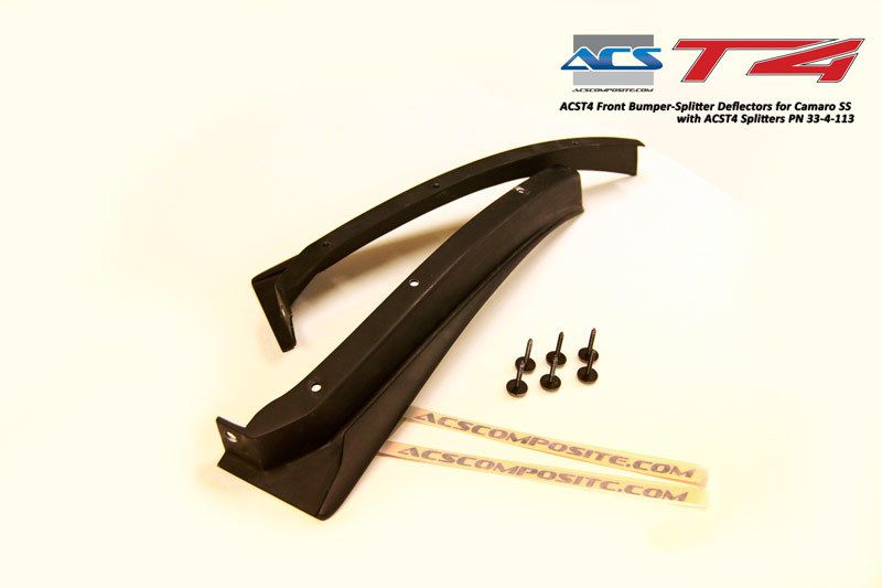 ACS T4 Front Tire Wind Deflector 334113 fits all 2010, 2011, 2012