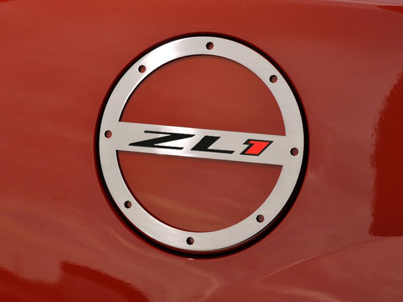 Camaro Gas Cap Cover Zl1 Brushed 102078 For Years 2010 2015