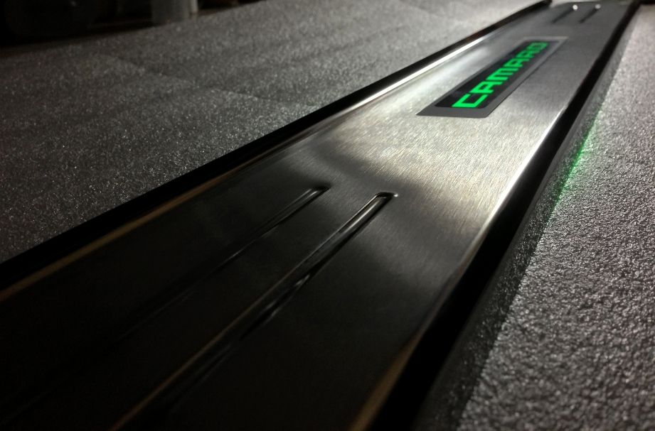 Camaro Custom LED Illuminated Door Sills by KPI fits all 20102019