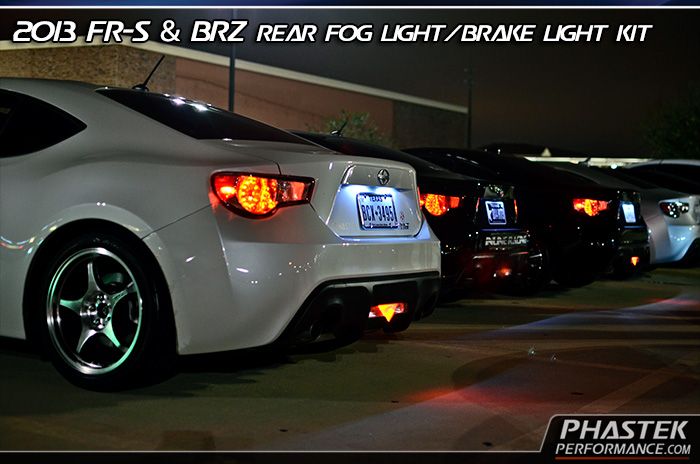 2013 Scion FR-S / Subaru BRZ Rear Fog Light / 4th Brake Light Kit by