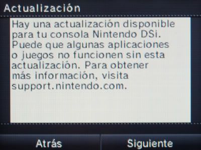 Firmware 1.4.1 Nintendo DSi y DSi XL
