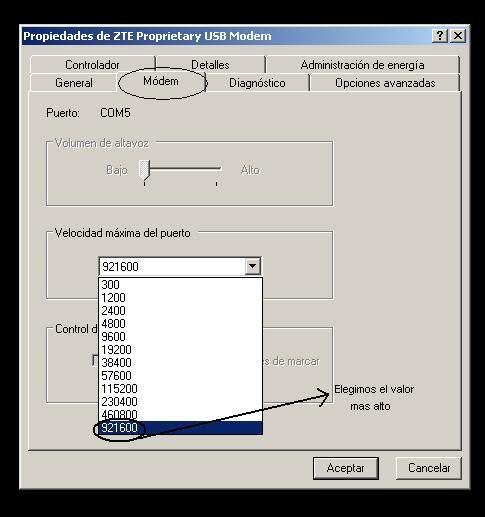 aumentar velocidad aumentar velocidad