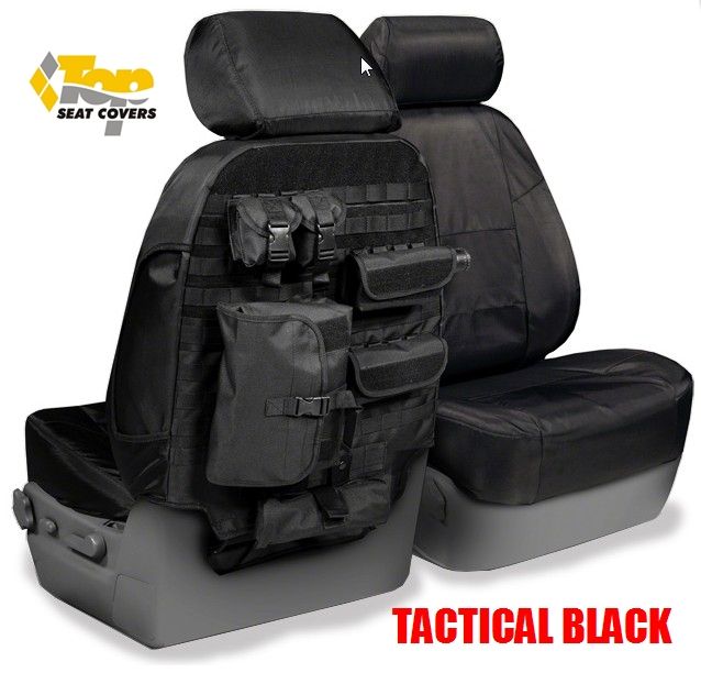 JEEP WRANGLER YJ COVERKING BALLISTIC TACTICAL MOLLE CUSTOM SEAT COVERS