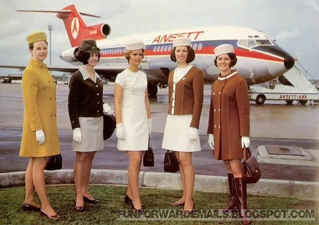 Airhostess of the Past