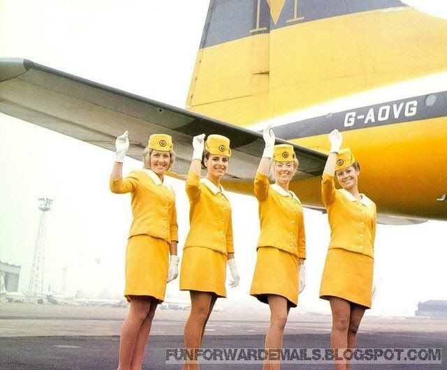 Airhostess of the Past