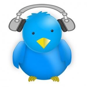 Twitter Bird Headphones