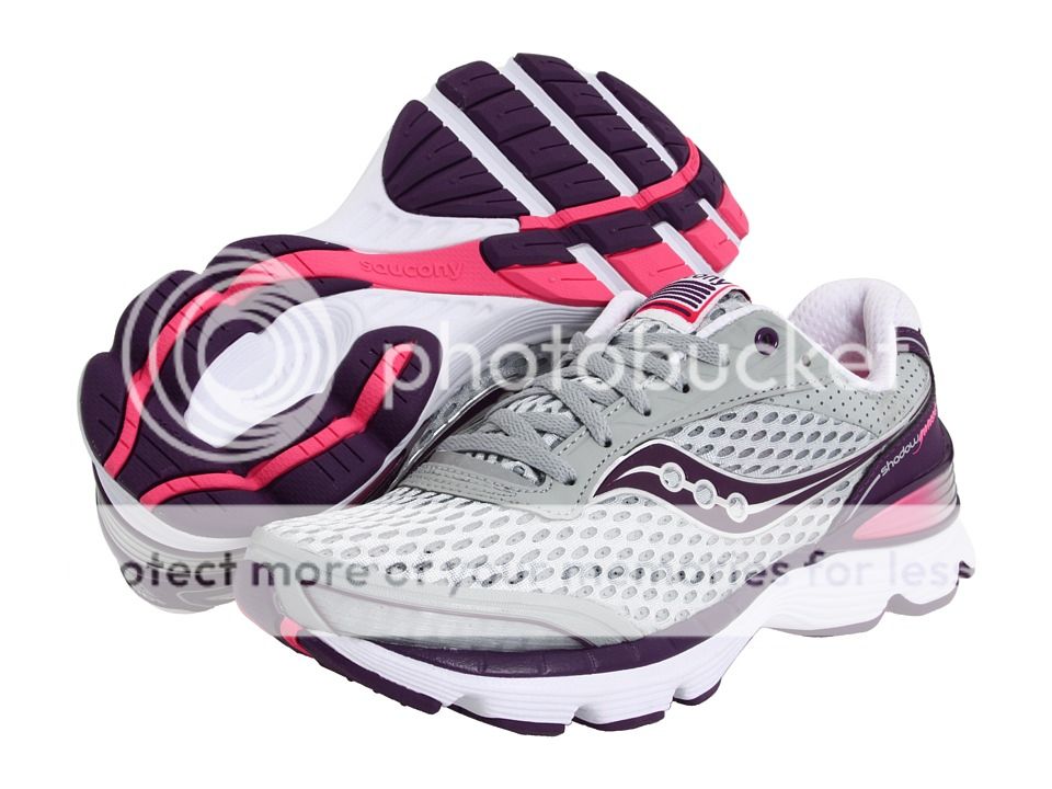   Saucony Grid Shadow Genesis Running Shoes 15105 6 Grey Purple Pink