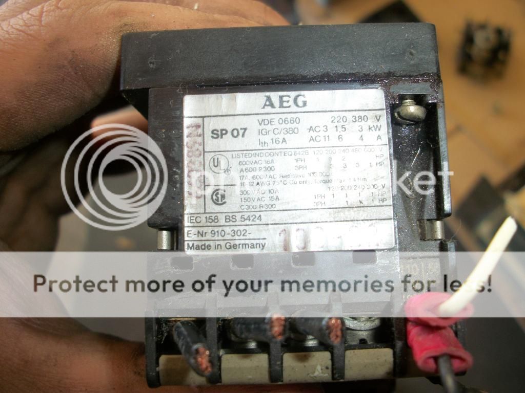 AEG 10E LS07 SP07 STARTER CONTACTOR  