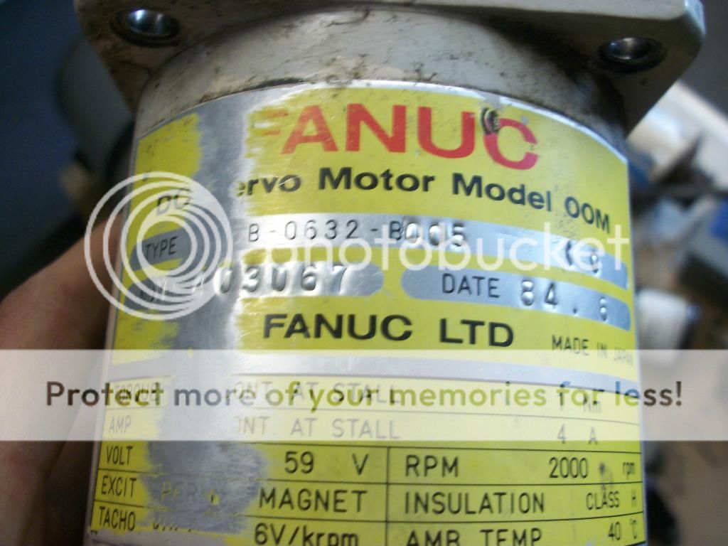 FANUC DC SERVO MOTOR 00M A06B 0632 B005 A06B0632B005  