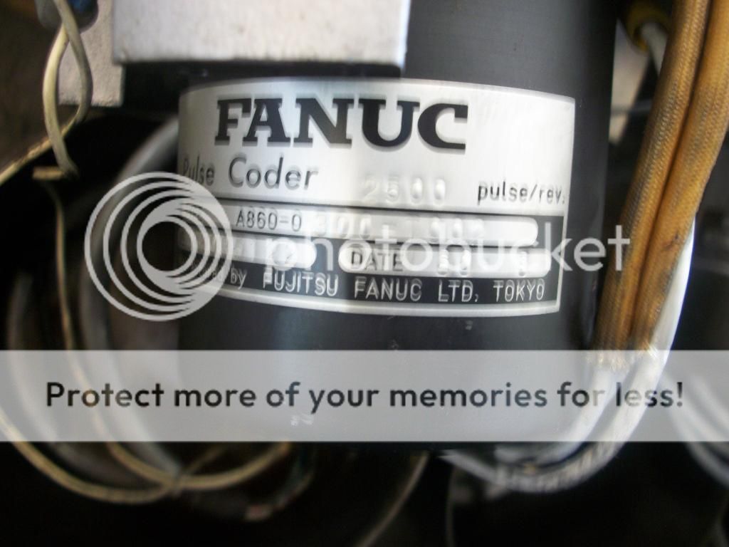 FANUC DC SERVO MOTOR 5 A06B 0614 B032 A860 0300 T002  