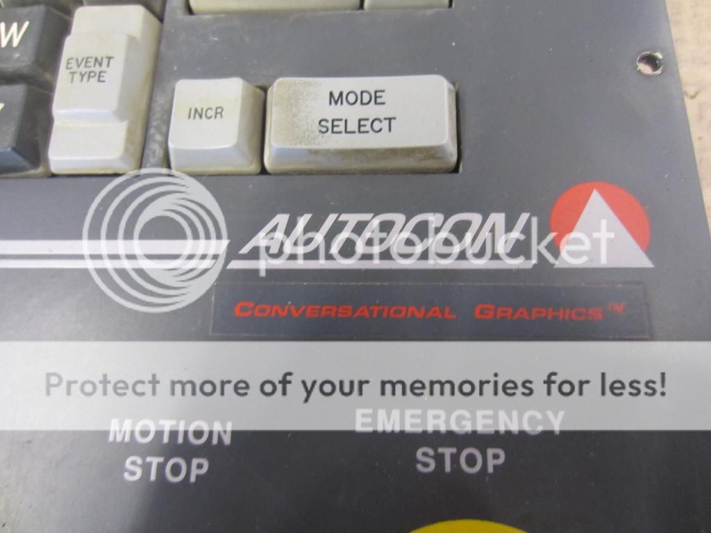   AUTOCON KEY TRONIC CONTROLLER OPERATOR PANEL 47ST22 2 MITSUBISHI CNC