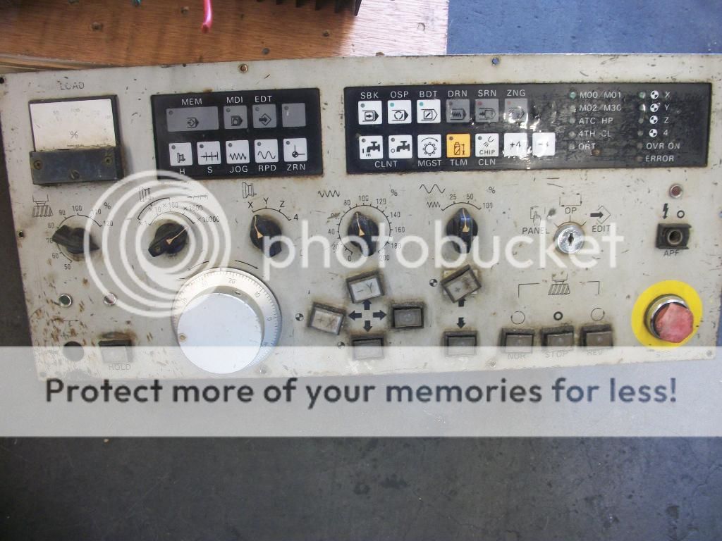 MORI SEIKI JUNIOR MILL BOARD OPERATOR CONTROL PANEL  