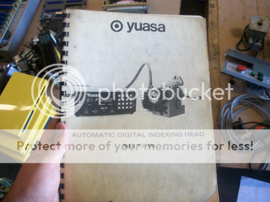 SHIZUOKA B 5V MILL YUASA DIGITAL INDEXING HEAD GUIDE  