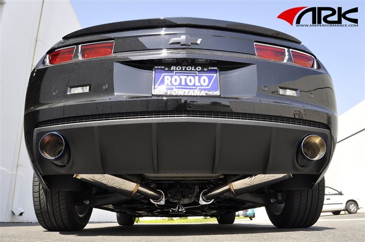 Muffler Delete Cost >> Camaro DT-S 2.5" Catback Exhaust System w/ Burnt Tips #SM0403-0010D by ARK Performance for years ... Muffler Delete Cost >> Camaro DT-S 2.5" Catback Exhaust System w/ Burnt Tips #SM0403-0010D by ARK Performance for years ...