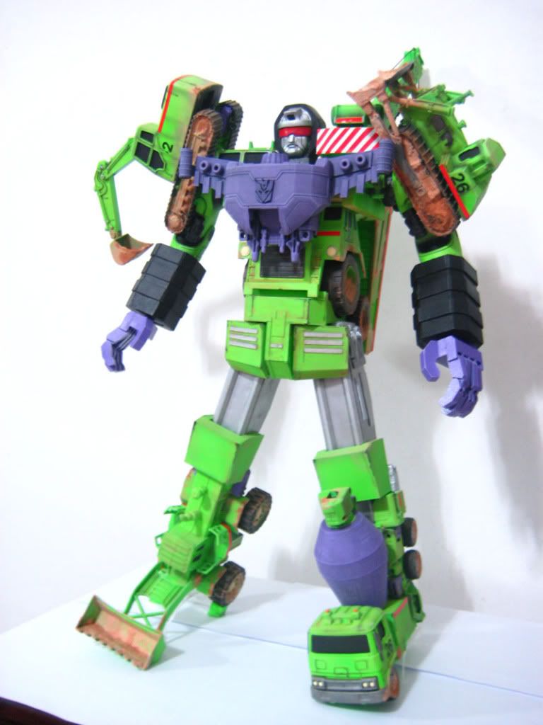 transformers devastator custom