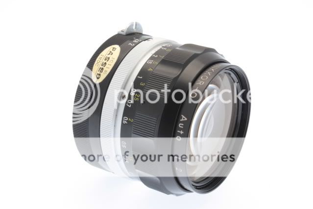Nikon Nippon Kogaku NIKKOR O Auto 35mm F/2 Pre AI Lens  