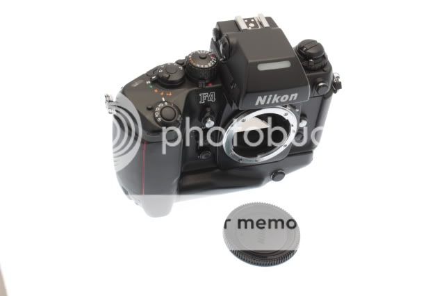 Nikon F4s 35mm SLR Pro Body with MB 21 Battery Grip  