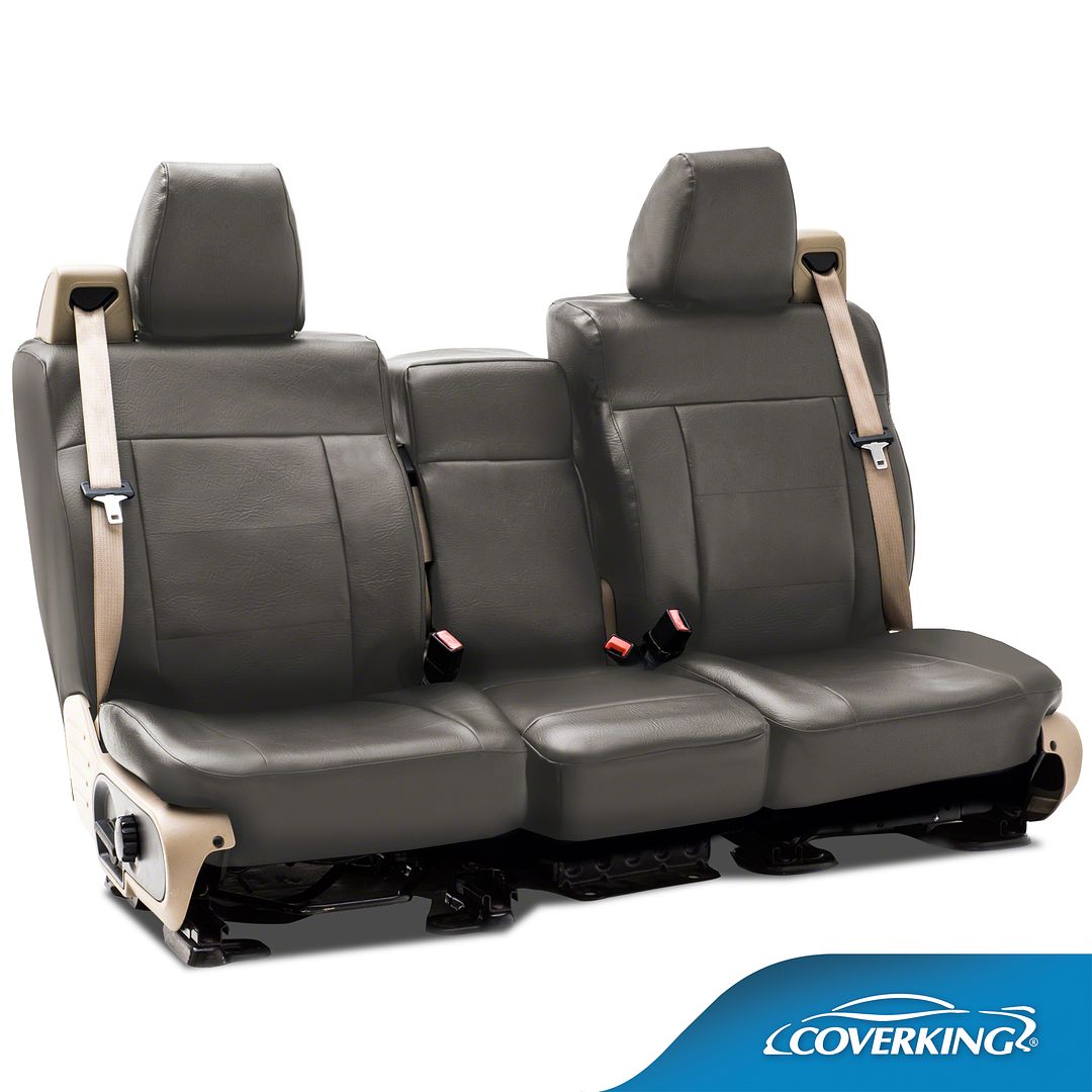 Chevy Silverado 3500 Coverking Rhinohide Custom Fit Seat Covers Front Row