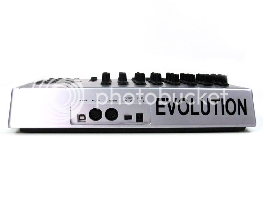EVOLUTION USB U CONTROL / UC 33 MIDI CONTROLLER  